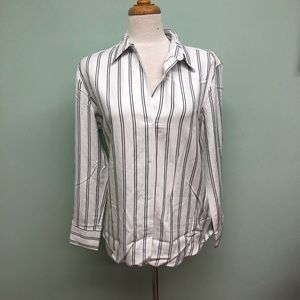 Tahari | Women's Button Down Shirt | White | Black | Various Sizes